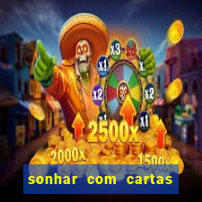 sonhar com cartas de baralho no chao